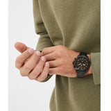  Shop Authentic Fossil Bronson Chronograph Black Dial Black Steel Strap Watch for Men - FS5851 - Luxxuri