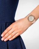  Shop Authentic Guess Limelight Quartz Analog White Dial Pink Leather Strap Watch For Women - W0775l3 - Luxxuri