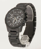  Shop Authentic Armani Exchange Banks Chronograph Black Dial Black Steel Strap Watch For Men - AX1722 - Luxxuri