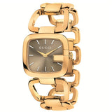  Shop Authentic Gucci G Gucci Sunbrushed Brown Dial Rose Gold Steel Strap Watch For Women - YA125511 - Luxxuri