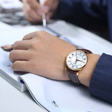  Shop Authentic Mido Baroncelli III Automatic Silver Dial Brown Leather Strap Watch For Women - M7600.2.21.8 - Luxxuri