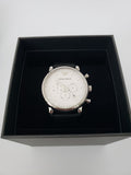  Shop Authentic Emporio Armani Classic Quartz Chronograph White Dial Black Leather Strap Watch For Men - AR1807 - Luxxuri