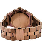  Shop Authentic Marc Jacobs Blade Chronograph Brown Dial Brown Steel Strap Watch for Women - MBM3121 - Luxxuri