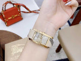  Shop Authentic Burberry The Pioneer Rose Gold Dial Haymarket Brown Leather Strap Watch for Women - BU9408 - Luxxuri