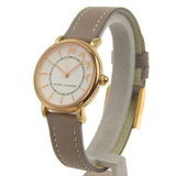  Shop Authentic Marc Jacobs Roxy White Dial Light Brown Leather Strap Watch for Women - MJ1538 - Luxxuri