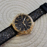  Shop Authentic Guess Swirl Quartz Black Dial Black Silicone Strap Watch for Women - W1096L3 - Luxxuri