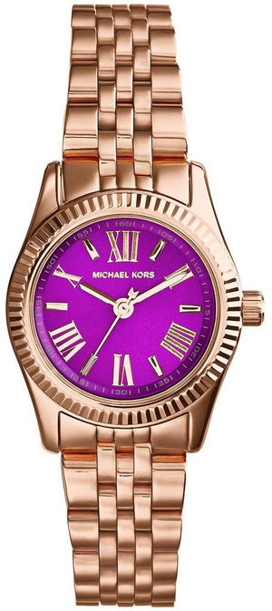  Shop Authentic Michael Kors Lexington Quartz Pink Dial Rose Gold Steel Strap Watch For Women - MK3273 - Luxxuri
