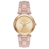  Shop Authentic Michael Kors Delray Rose Gold Dial Pink Steel Strap Watch for Women - MK4316 - Luxxuri
