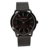  Shop Authentic Calvin Klein Minimal Black Dial Black Mesh Bracelet Watch for Women - K3M22421 - Luxxuri