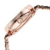  Shop Authentic Emporio Armani Meccanico Crystals Black Dial Rose Gold Steel Strap Watch For Women - AR60043 - Luxxuri