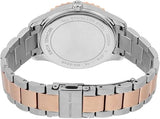  Shop Authentic Michael Kors Layton Three Hand Mother of Pearl White Dial Two Tone Steel Strap Watch For Women - MK6849 - Luxxuri