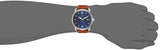  Shop Authentic Fossil Commuter Blue Dial Blue Leather Strap Watch for Men - FS5325 - Luxxuri