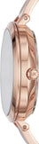  Shop Authentic Michael Kors Jaryn Quartz Rose Gold Dial Rose Gold Steel Strap Watch For Women - MK3735 - Luxxuri