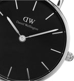  Shop Authentic Daniel Wellington Classic Petite York Black Dial Brown Leather Strap Watch For Women - DW00100238 - Luxxuri