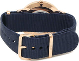  Shop Authentic Daniel Wellington Classic Bayswater Black Dial Black NATO Strap Watch For Women - DW00100281 - Luxxuri