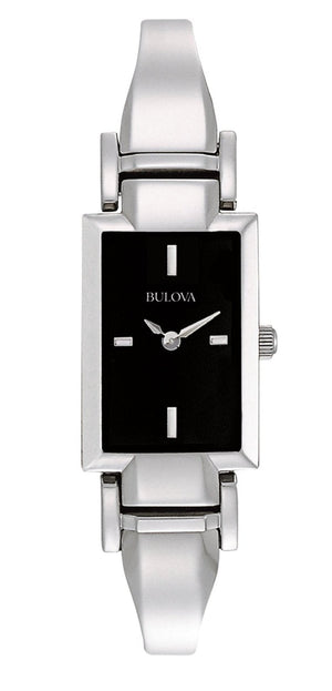  Shop Authentic Bulova Classic Collection Black Dial Silver Steel Strap Watch for Women - 96L138 - Luxxuri