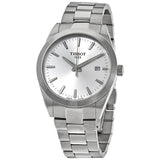  Shop Authentic Tissot Gentleman Silver Dial Silver Steel Strap Watch For Men - T127.410.11.031.00 - Luxxuri