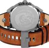  Shop Authentic Diesel Mr Daddy 2.0 Black Dial Brown Leather Strap Watch For Men - DZ7332 - Luxxuri