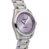  Shop Authentic Omega Seamaster Aqua Terra Quartz Purple Dial Silver Steel Strap Watch for Women - 220.10.28.60.60.001 - Luxxuri