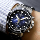  Shop Authentic Tissot Seastar 1000 Chronograph Driver Blue Dial Silver Steel Strap Watch For Men - T120.417.11.041.01 - Luxxuri