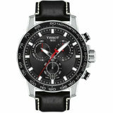 Shop Authentic Tissot Supersport Chrono Black Dial Black Leather Strap Watch for Men - T125.617.16.051.00 - Luxxuri