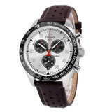  Shop Authentic Tissot T Sport PRS 516 Chronograph Silver Dial Brown Leather Strap Watch for Men - T131.617.16.032.00 - Luxxuri