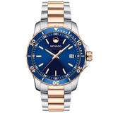  Shop Authentic Movado Series 800 Blue Dial Two Tone Steel Strap Watch for Men - 2600149 - Luxxuri
