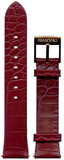  Shop Authentic Swarovski Era Journey Red Dial Red Leather Strap Watch for Women - 5416701 - Luxxuri