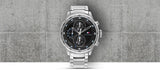  Shop Authentic Tommy Hilfiger Trent Quartz Black Dial Silver Steel Strap Watch For Men - 1791805 - Luxxuri