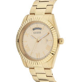  Shop Authentic Guess Connoisseur Gold Dial Gold Steel Strap Watch for Men - GW0265G2 - Luxxuri