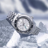  Shop Authentic Seiko Prospex Sea Arctic Ocean GMT Limited Edition Silver Dial Silver Steel Strap Watch For Men - SPB439J1 - Luxxuri