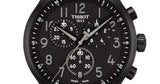  Shop Authentic Tissot Chrono XL Vintage Black Dial Black Leather Strap Watch For Men - T116.617.36.052.00 - Luxxuri