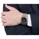  Shop Authentic Tissot T Trend Couturier Chronograph Black Dial Silver Steel Strap Watch For Men - T035.410.11.051.00 - Luxxuri