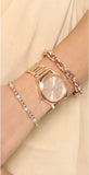  Shop Authentic Michael Kors Hartman Rose Gold Dial Rose Gold Steel Strap Watch For Women - MK3491 - Luxxuri