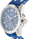  Shop Authentic Guess Oasis Multifunction Blue Dial Two Tone Steel Strap Watch for Men- W0366G2 - Luxxuri