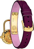 Shop Authentic Versace Medusa Lock Icon Gold Dial Red Leather Strap Watch for Women - VEDW00319 - Luxxuri