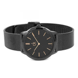  Shop Authentic Calvin Klein Minimal Black Dial Black Mesh Bracelet Watch for Women - K3M22421 - Luxxuri