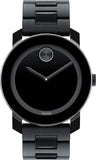  Shop Authentic Movado Bold Black Dial Black Steel Strap Watch For Men - 3600047 - Luxxuri