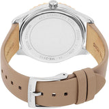  Shop Authentic Michael Kors Layton Mother of Pearl White Dial Brown Leather Strap Watch For Women - MK2910 - Luxxuri
