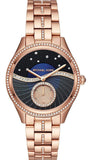  Shop Authentic Michael Kors Lauryn Blue Dial Rose Gold Steel Strap Watch for Women - MK3723 - Luxxuri