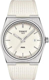  Shop Authentic Tissot PRX 40 White Dial White Rubber Strap Watch For Men -  T137.410.17.011.00 - Luxxuri