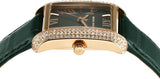  Shop Authentic Michael Kors Emery Quartz Diamonds Green Dial Green Leather Strap Watch For Women - MK4697 - Luxxuri