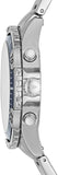  Shop Authentic Fossil Garrett Chronograph Blue Dial Silver Steel Strap Watch for Men - FS5623 - Luxxuri