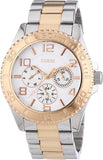  Shop Authentic Guess BFF Multifunction Silver Dial Two Tone Steel Strap Watch for Women - W0231L5 - Luxxuri