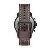 Shop Authentic Fossil Bowman Chronograph Brown Dial Brown Leather Strap Watch for Men - FS5601 - Luxxuri