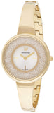  Shop Authentic Swarovski Crystalline Bracelet White Dial Gold Steel Strap Watch for Women - 5269253 - Luxxuri