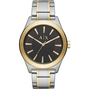  Shop Authentic Armani Exchange Nico Analog Black Dial Two Tone Steel Strap Watch For Men - AX2336 - Luxxuri