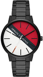  Shop Authentic Armani Exchange Cayde Multicolor Dial Black Steel Strap Watch For Men - AX2725 - Luxxuri