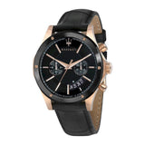  Shop Authentic Maserati Circuito Black Dial Black Leather Strap Watch For Men - R8871627001 - Luxxuri