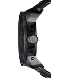  Shop Authentic Diesel Big Daddy Blue Dial Black Leather Strap Watch For Men - DZ7127 - Luxxuri